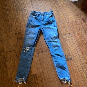 MADEWELL/Skinny Jeans/LIGHTLY WORN